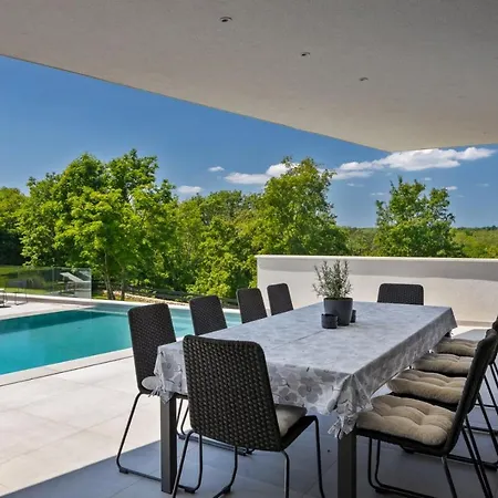 Villa Modern 55 With Pool And Jacuzzi In Tinjan Vela Traba